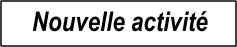 Nouvelle activité